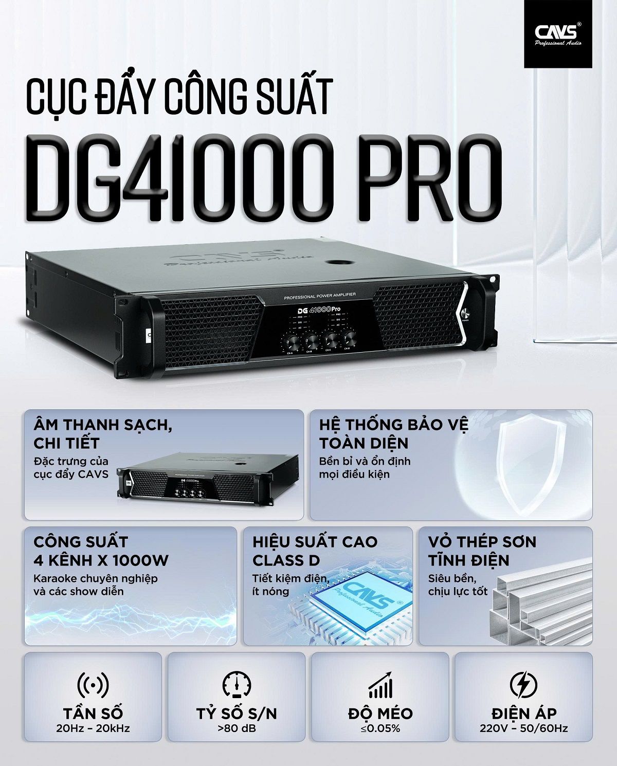 CAVS DG41000PRO 1
