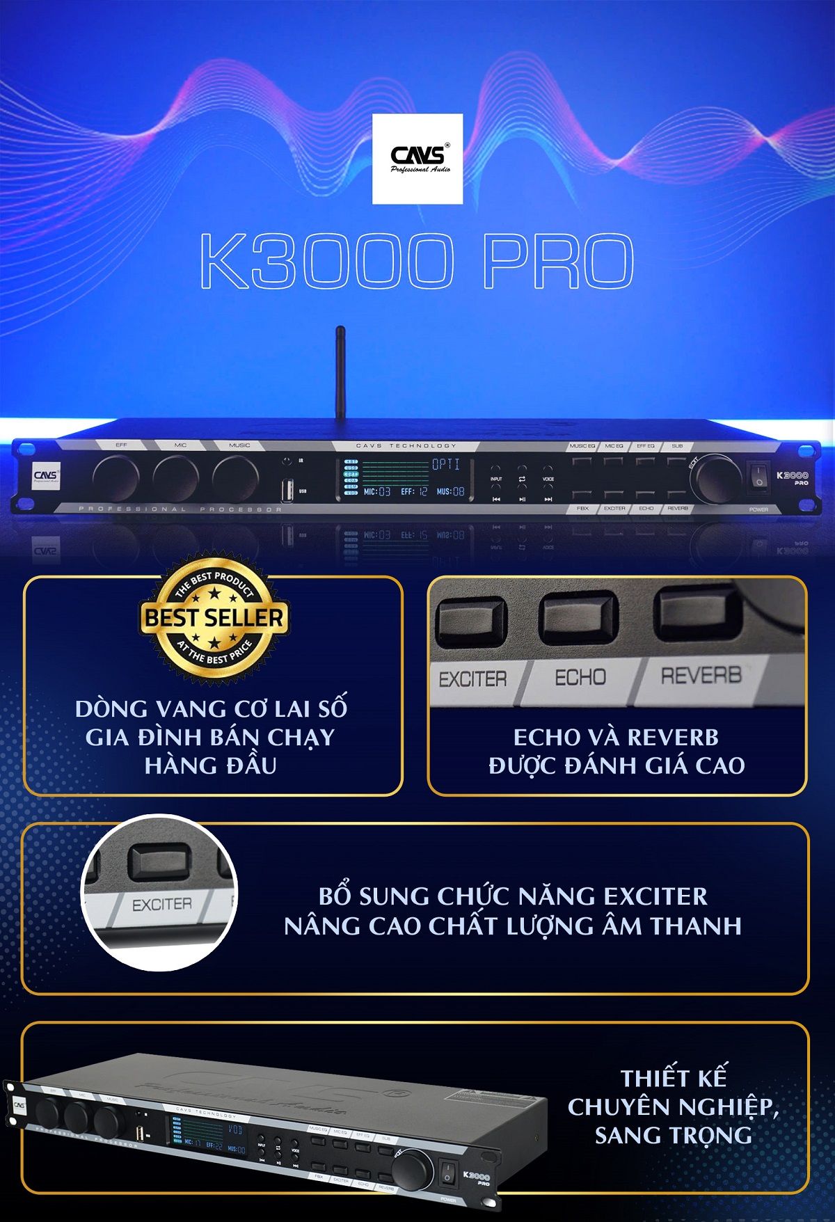 CAVS K3000 PRO 1