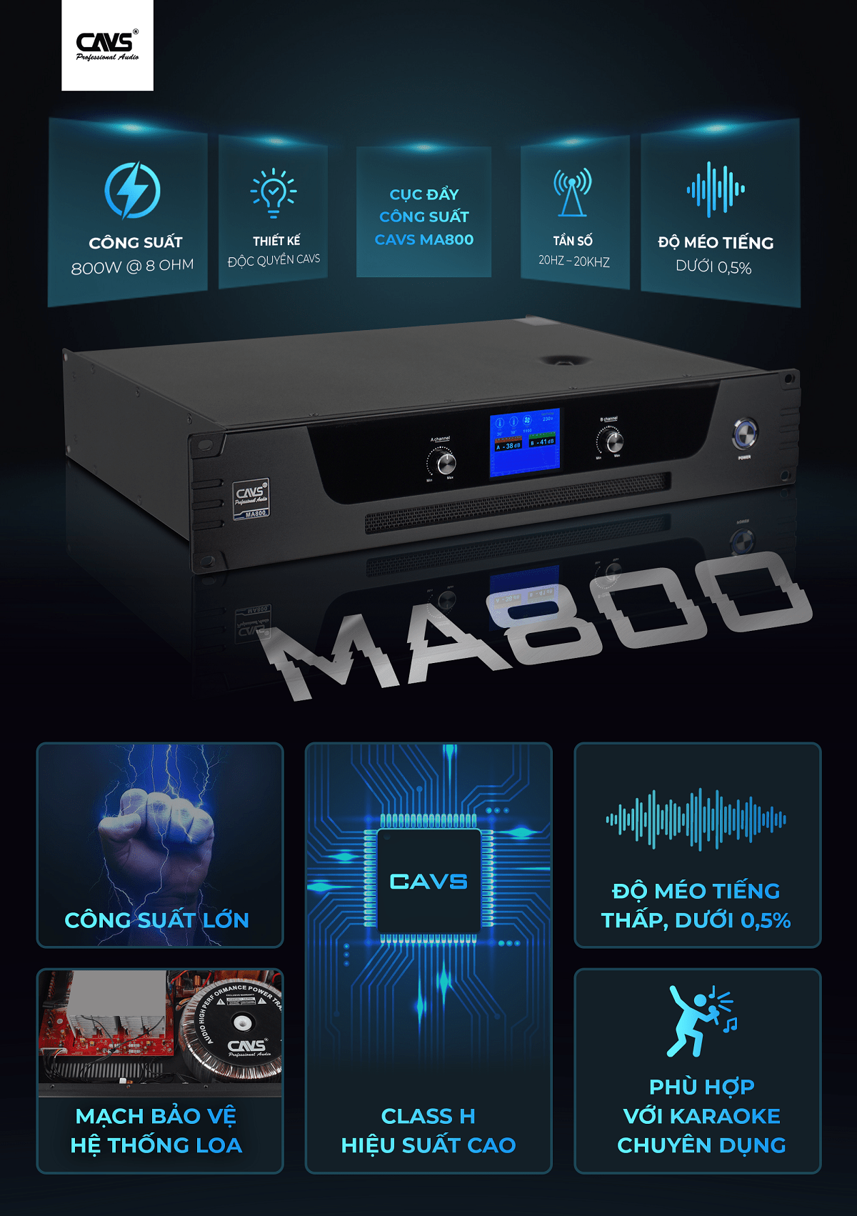 CAVS MA800 12 CAVS MA800 1