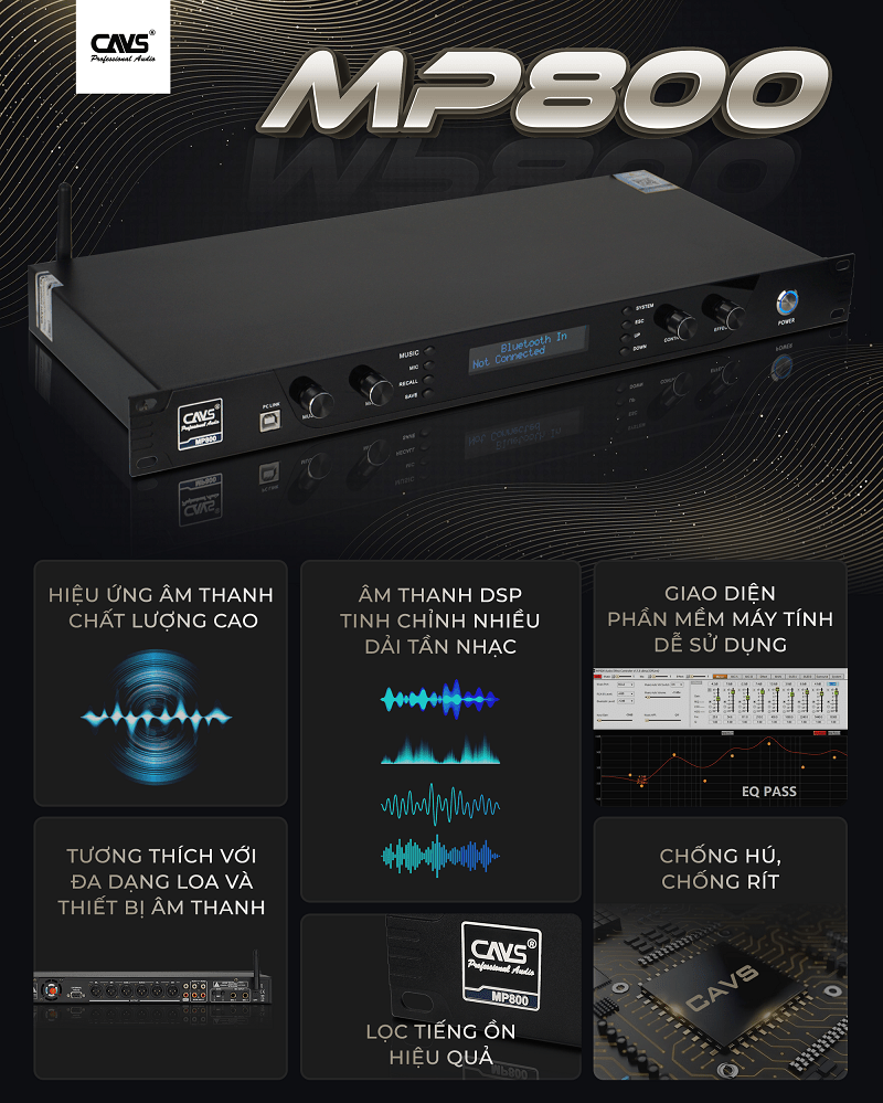 CAVS MP800 8